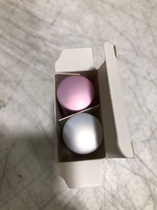 Photo 1 of 2Pcs 8ml mini perfume travel refillable atomizer cologne sprayer bottle perfume sampler travel essentials for women (Pink&Silver)