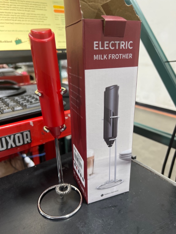 Photo 1 of Red electric Milk frother  
