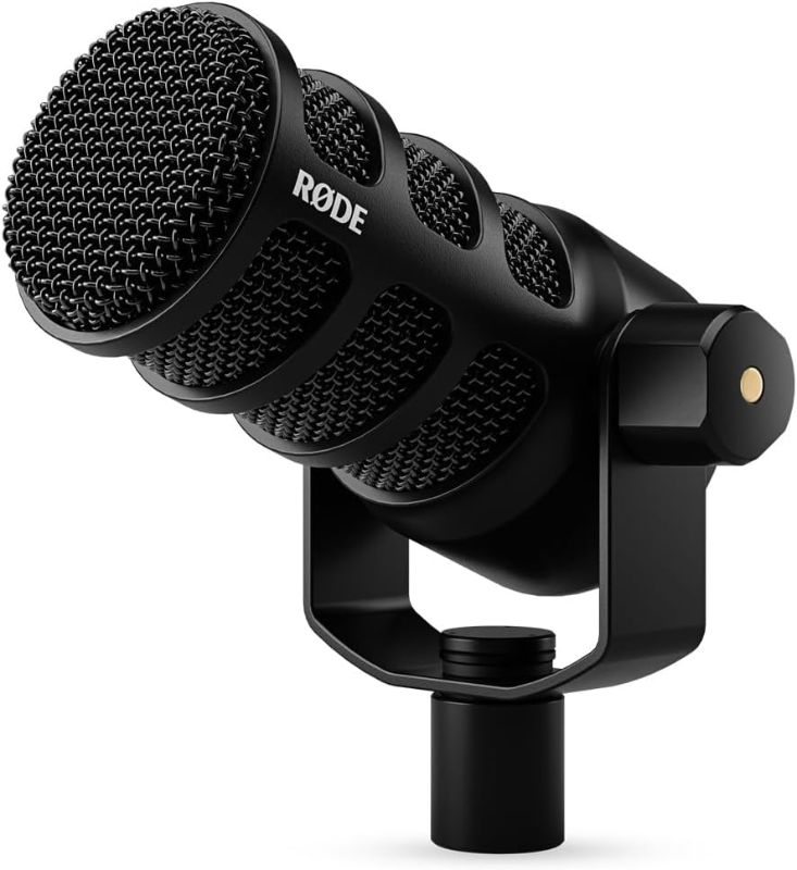 Photo 1 of RØDE PodMic USB Versatile Dynamic Broadcast Microphone With XLR and USB Connectivity for Podcasting, Streaming, Gaming, Music-Making and Content Creation Microphone PodMic USB