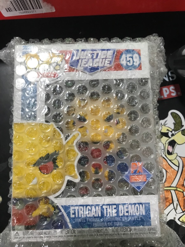 Photo 2 of unko Pop! Heroes: DC Comics - Etrigan The Demon Common Previews Exclusive Bundled with a Byron's Attic Protector