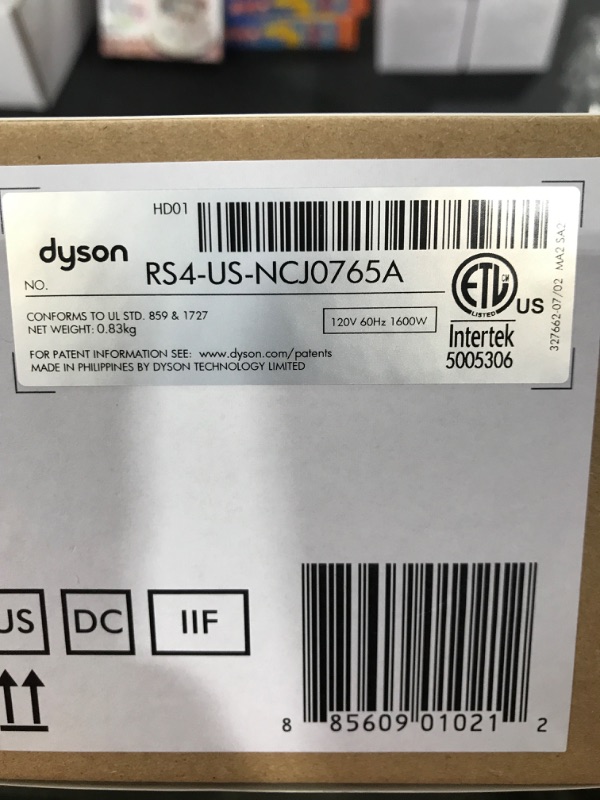 Photo 3 of Dyson Supersonic Hair Dryer, Iron/Fuchsia