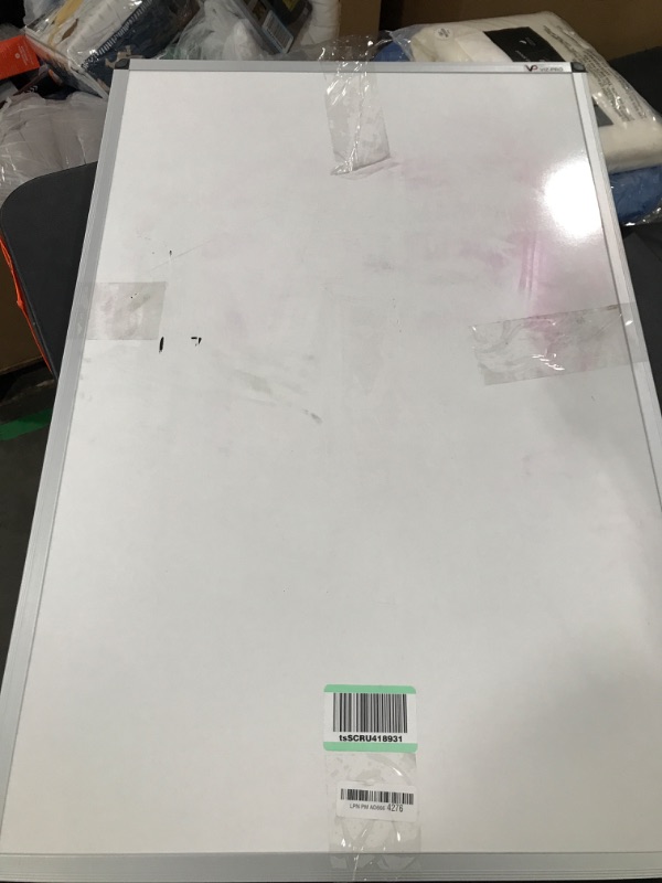 Photo 2 of VIZ-PRO Light Melamine Tripod Whiteboard/Flipchart Easel, 24" W x 36" L