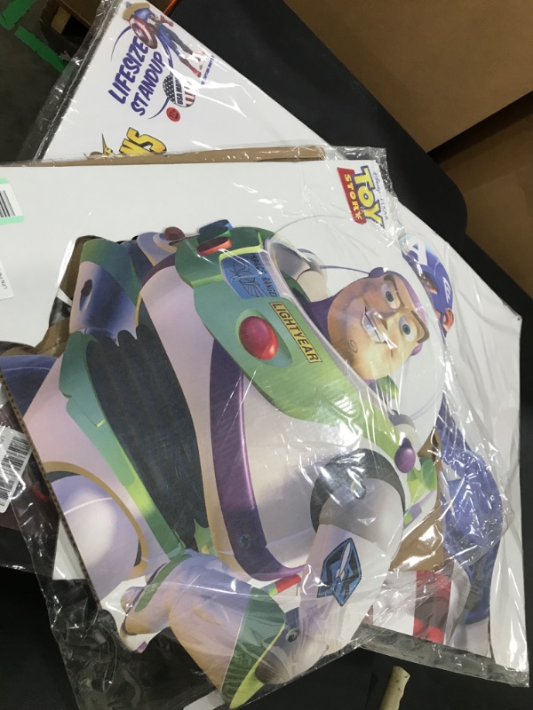 Photo 2 of Cardboard People Buzz Lightyear Life Size Cardboard Cutout Standup - Disney Pixar's Toy Story