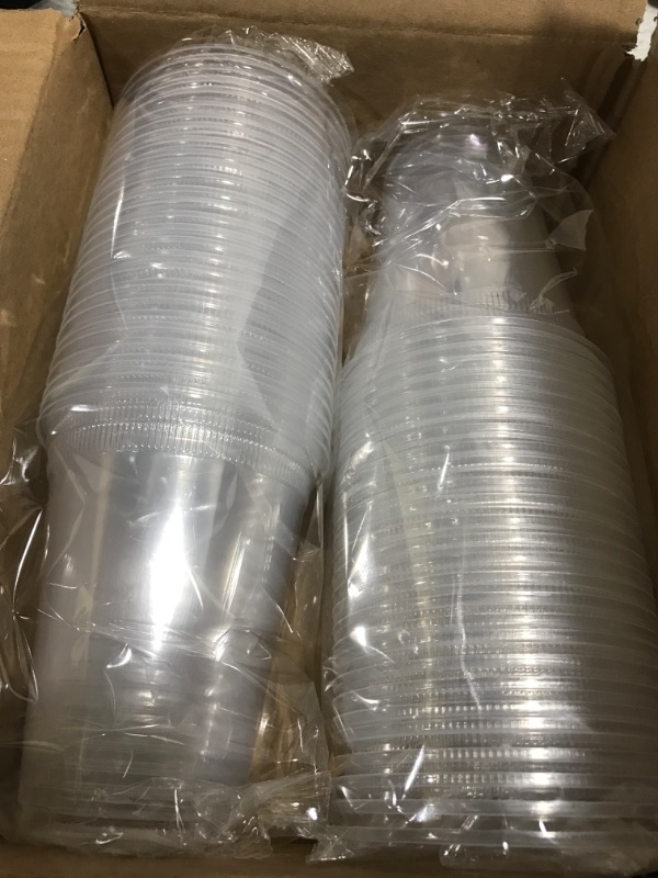 Photo 1 of 10oz clear (50pcs) cups.