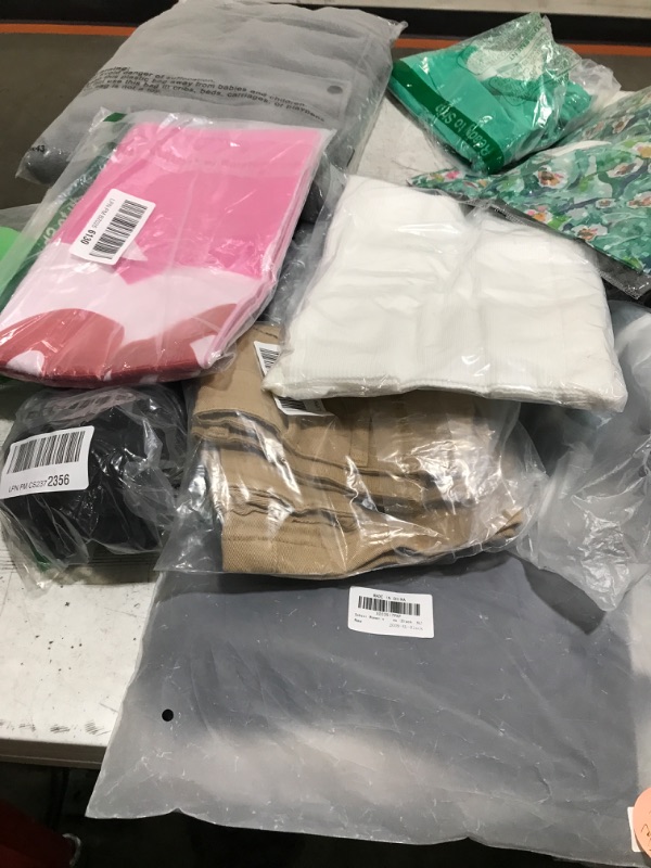 Photo 1 of BOX LOT OF MIXED CLOTHES!