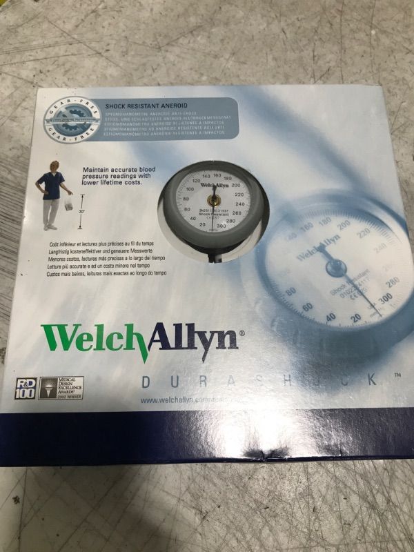 Photo 2 of Welch Allyn DS44-11 Gauge with Durable One Piece Cuff, Adult