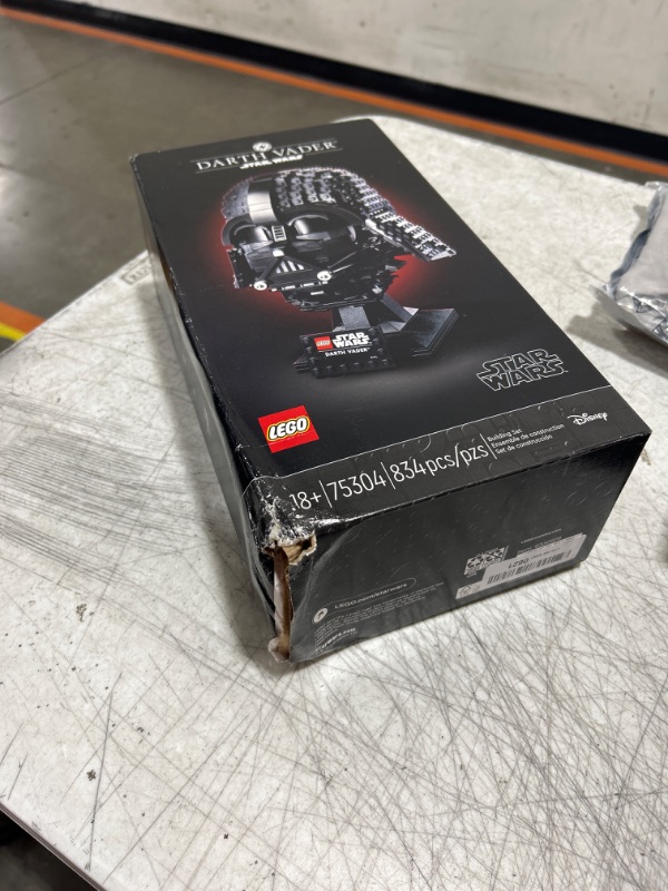 Photo 2 of LEGO Star Wars Darth Vader Helmet 75304 Set, Mask Display Model Kit for Adults to Build, Gift Idea for Men, Women, Him or Her, Collectible Home Decor Model
