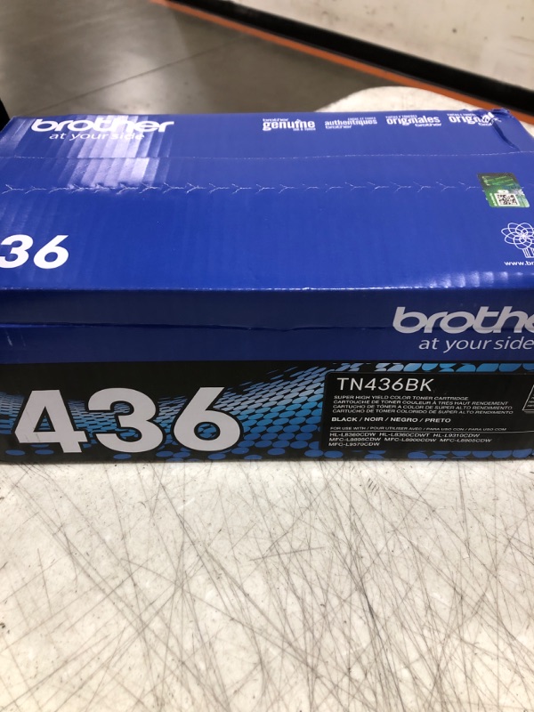 Photo 2 of Brother TN436BK Super High Yield Toner-Retail Packaging, Black Black Toner Toner