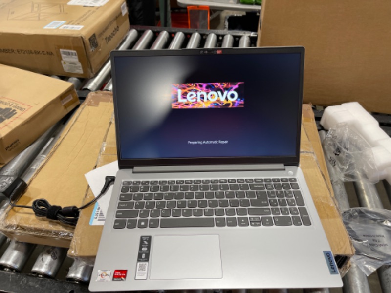 Photo 4 of Lenovo IdeaPad 1 15.6" HD Laptop, AMD Athlon Silver 3050U, 4GB RAM, 128GB eMMC, Windows 11 Home, Cloud Grey 4GB RAM | 128GB eMMC