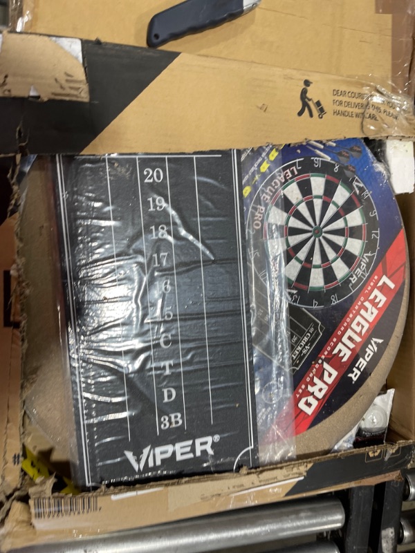 Photo 2 of Viper League Pro 18 Bristle Dartboard Black 18
