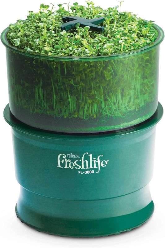 Photo 1 of Tribest Fresh Life Sprouter FL-3000 Automatic Seed Sprouter For Sprouting Seeds, Green
