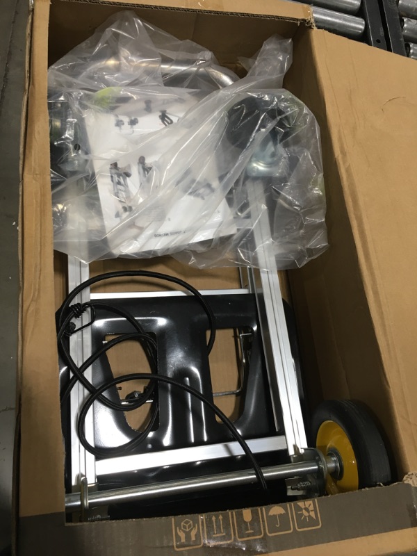Photo 1 of T.Chilyn Folding Hand Truck Dolly,440 lbs Heavy Duty 2 in 1 Dolly Cart with Pneumatic Wheels,Telescopic Handles 