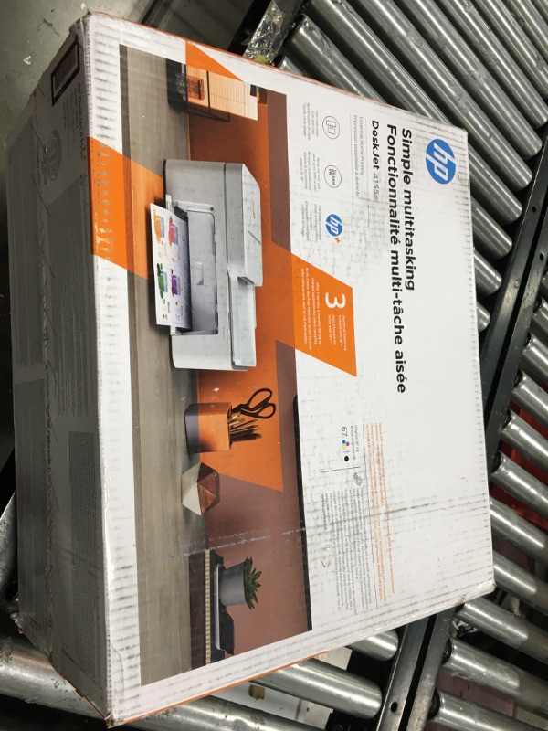 Photo 2 of HP DeskJet Plus 4155 Wireless All-in-One Printer - Compact Inkjet Printer with Mobile Printing, Scanner, Copier, Bluetooth, Home Office & WiFi Compatible - 3XV13A (Renewed)
