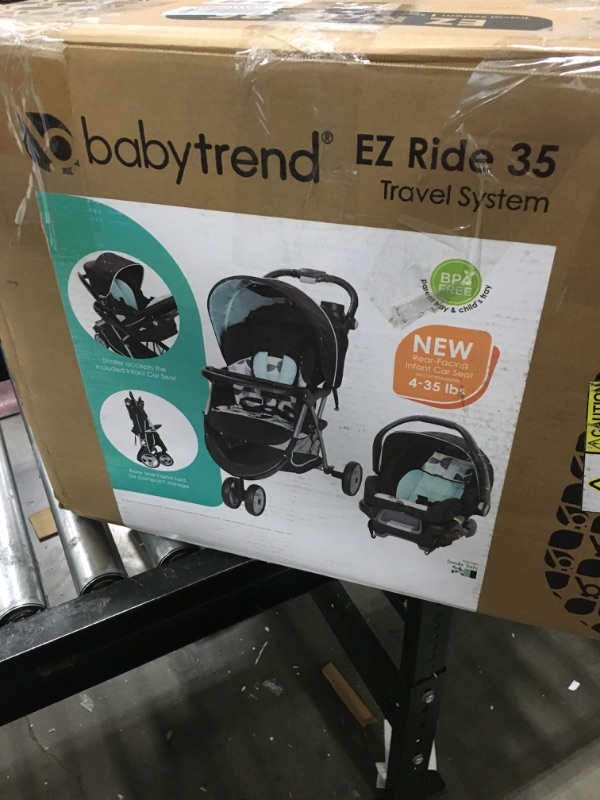 Photo 3 of Baby Trend EZ Ride 35 Travel System, Doodle Dots