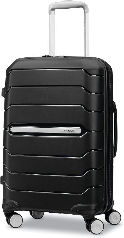 Photo 1 of Samsonite Freeform Hardside Expandable with Double Spinner Wheels, Carry-On 21-Inch, Black
