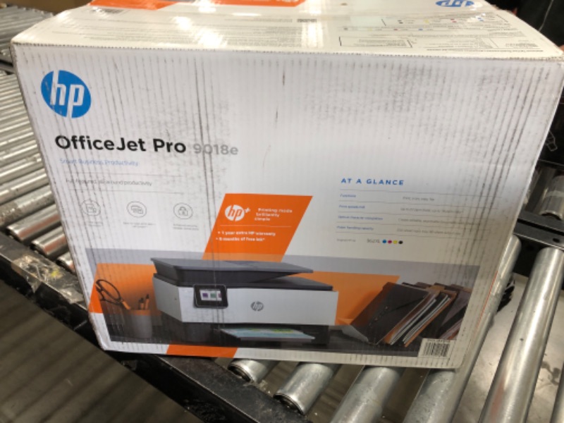 Photo 2 of HP OfficeJet Pro 9018e All-in-One Wireless Color Inkjet Printer
