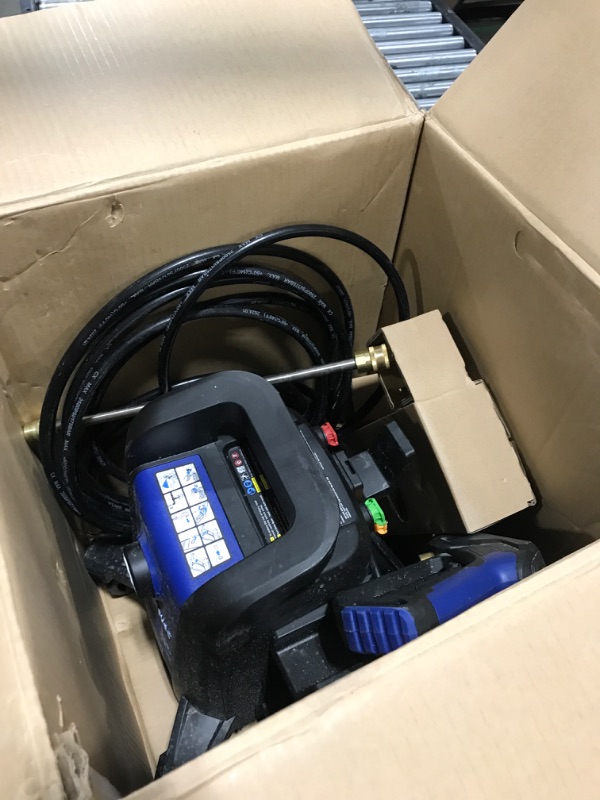 Photo 2 of Westinghouse WPX3400e Electric Pressure Washer, 3400 Max PSI and 2.0 Max GPM, Brushless Motor, Onboard Soap Tank, Spray Gun and Wand, 5 Nozzle Set, fo
