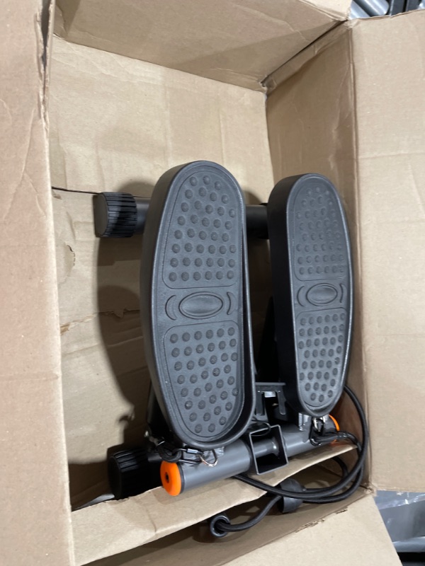 Photo 2 of Niceday Steppers for Exercise, Stair Stepper with Resistance Bands, Mini Stepper with 300LBS Loading Capacity, Hydraulic Fitness Stepper