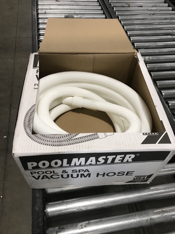 Photo 2 of Poolmaster 32227 Above-Ground Swimming Pool Vacuum Hose, 1-1/4-Inch x 27-Feet, Neutral
