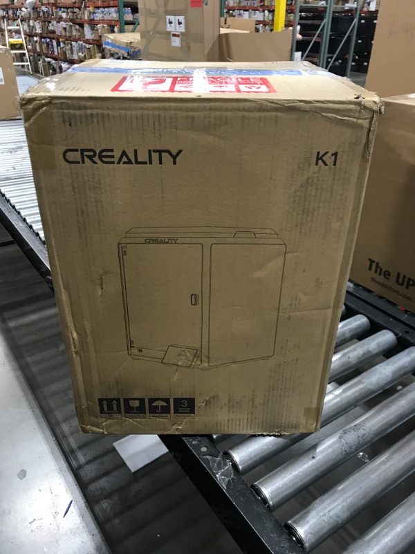 Photo 3 of Creality K1 Speedy 3D Printer, with 600mm/s Fast Printing Speed, 32mm³/s Flow Hotend, Model Cooling by Two Fans, Hands-free Auto Leveling, Quality Model Free of Ringing, Build Volume: 220*220*250mm