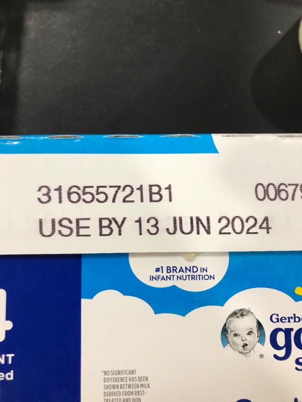 Photo 3 of Gerber Good Start Infant Formula, Gentle, Milk Based, with Iron, For Babies 0-12 Months - 24 pack, 8.45 fl oz cartons