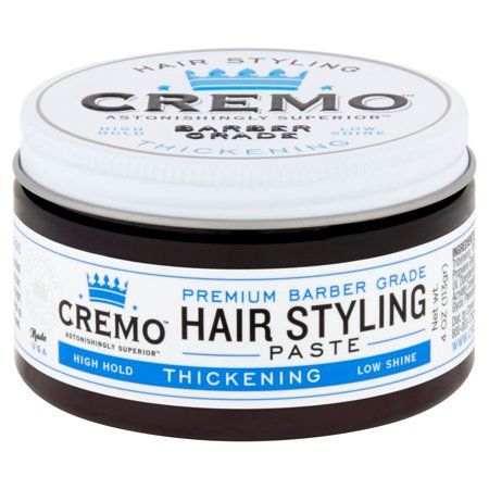 Photo 1 of Cremo Premium Barber Grade Hair Styling Thickening Paste, High Hold, Low Shine, 4 Oz