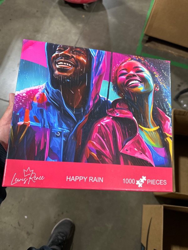 Photo 1 of 1000 PC PUZZLE. HAPPY RAIN