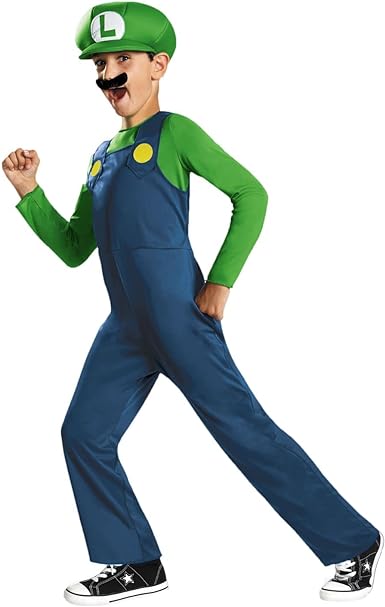 Photo 1 of Disguise Nintendo Super Mario Brothers Luigi Classic Boys Costume