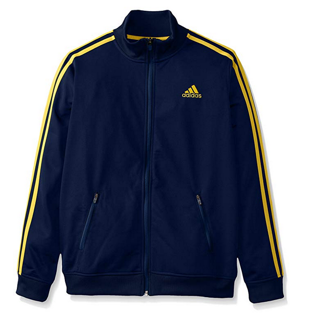 Photo 1 of Adidas Youth Separates Training Track Jacket, Navy / Yellow