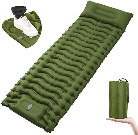 Photo 1 of Sleeping Pad Ultralight Inflatable Sleeping Pad for Camping Self Inflating Sleeping Bag Mattress Pad
