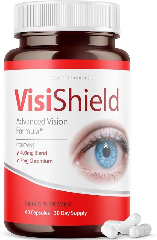 Photo 1 of Visishield Advanced Vision Formula for Eyes Supplement Pills Vitamins (60 Capsules) EXP 7/2025