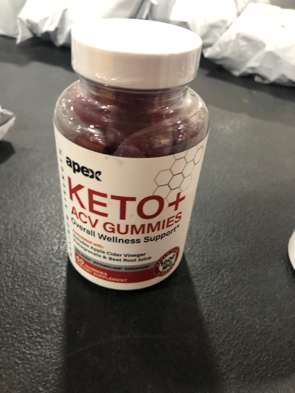 Photo 1 of Apex Keto - Apex Keto+ACV - Apex Keto+ACV Gummies (60 Count)