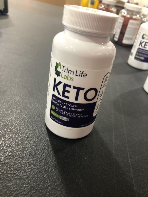 Photo 3 of Trim Life Keto - Pills for Weight Loss - Energy Boosting Supplements for Weight Management - Advanced Ketogenic Ketones - 60 Capsules