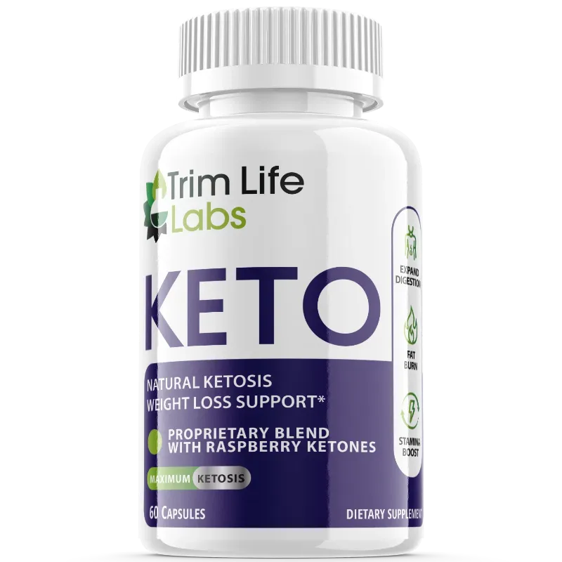 Photo 1 of Trim Life Keto - Pills for Weight Loss - Energy Boosting Supplements for Weight Management - Advanced Ketogenic Ketones - 60 Capsules