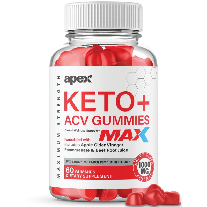 Photo 1 of Apex Max Keto Gummies Apex Max Keto ACV Gummies Advanced Formula Apex Max Keto Apple Cider Vinegar Gummies Gummy ss (60 Gummies)