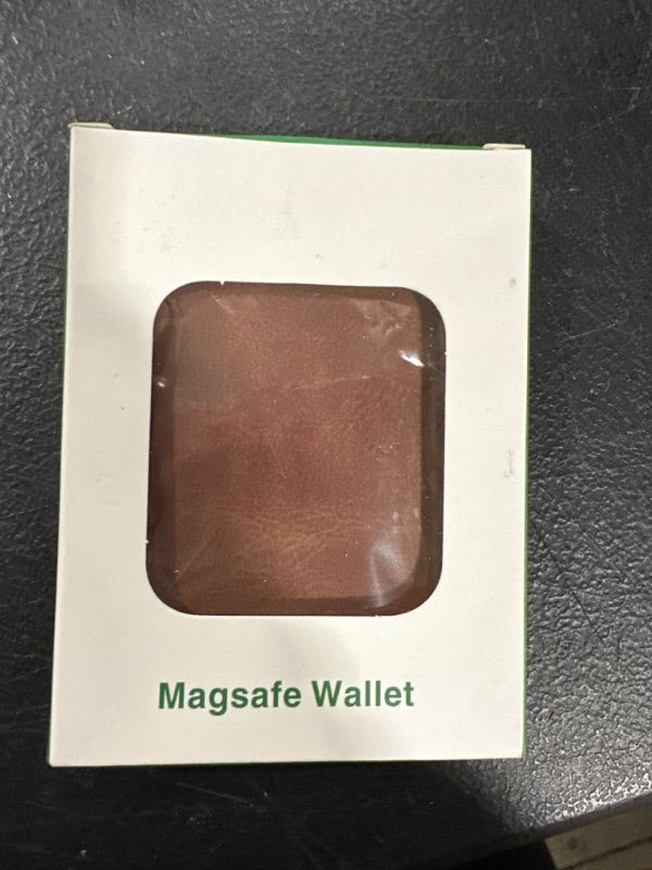 Photo 2 of for Magsafe Wallet, Leather Magnetic Card Wallet Holder for Apple iPhone 15 Pro Max/15 Pro/15 Plus/15/14/14 Pro/14 Plus/14 Pro Max/13/13 Pro/13 Pro Max/13 Mini/12, Magnetic Phone Wallet, Antique Tan
