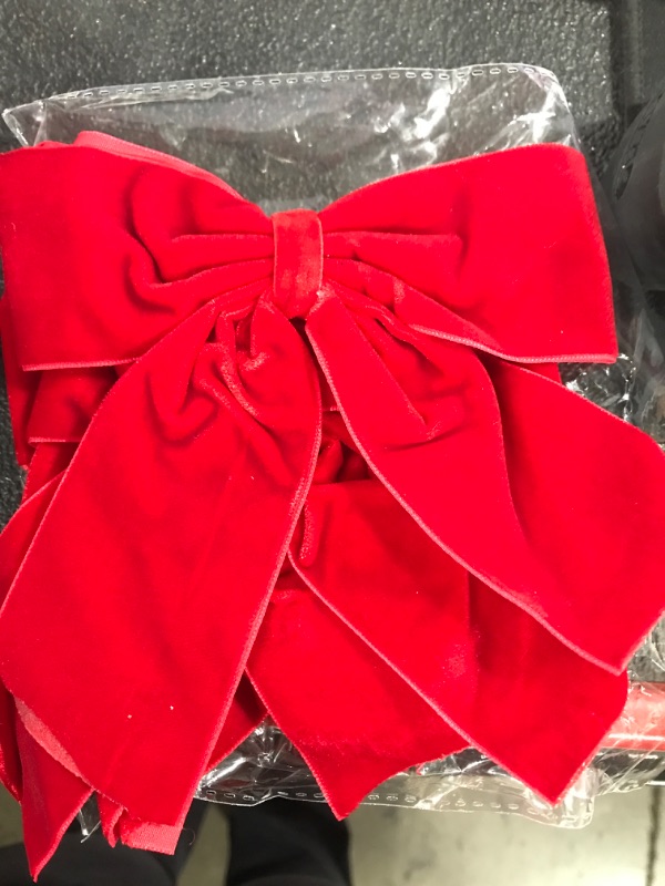 Photo 1 of 2 Pcs bows Red 