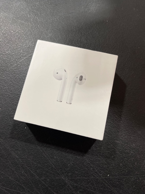 Photo 3 of AirPods with Charging Case- FACTORY SEALED BOX. OPENED FOR PICTURES.