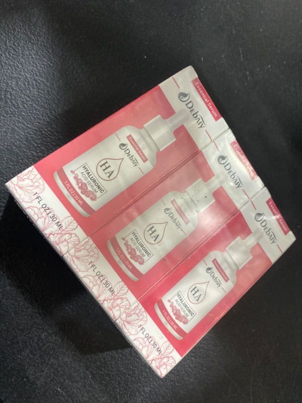 Photo 2 of 3 Pack Rose Hyaluronic Acid Serum for Face Anti-Wrinkle Anti-Aging Serum with Palmitoyl Pentapeptide-4 & Palmitoyl Tripeptide-1 (1fl oz | 30ml/Each)
(BB:11.20.2026)