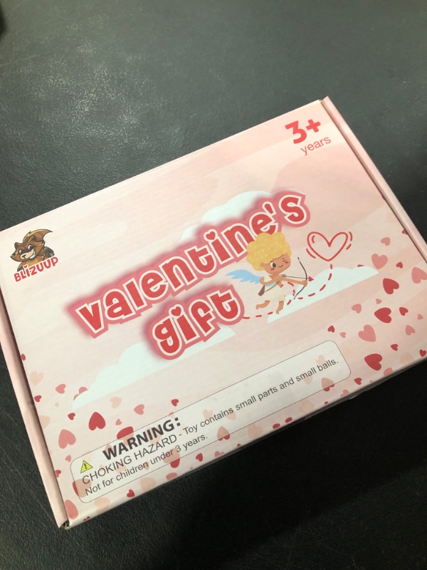 Photo 3 of Blizuup Valentines Gift Squishy Stress Balls: Valentine’s Day Exchange Gifts with Cards for Kids Classroom, Party Favors, Valentines Class Prizes for Students, Rose Sensory Fidget Toys for Girl Boy