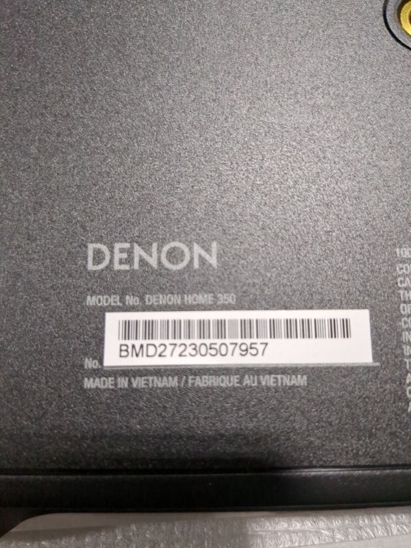 Photo 3 of Denon Home 350 Wireless Speaker (Black)