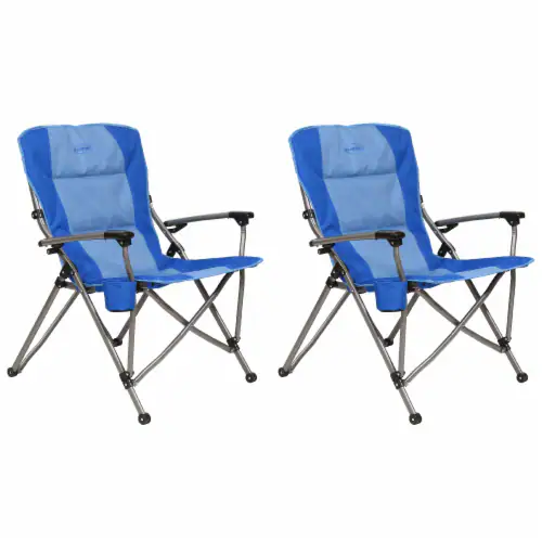 Photo 1 of 2 pack padded camping chairs