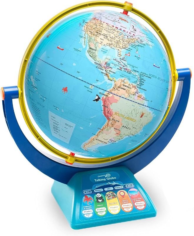 Photo 1 of Educational Insights GeoSafari Jr. Talking Interactive Globe