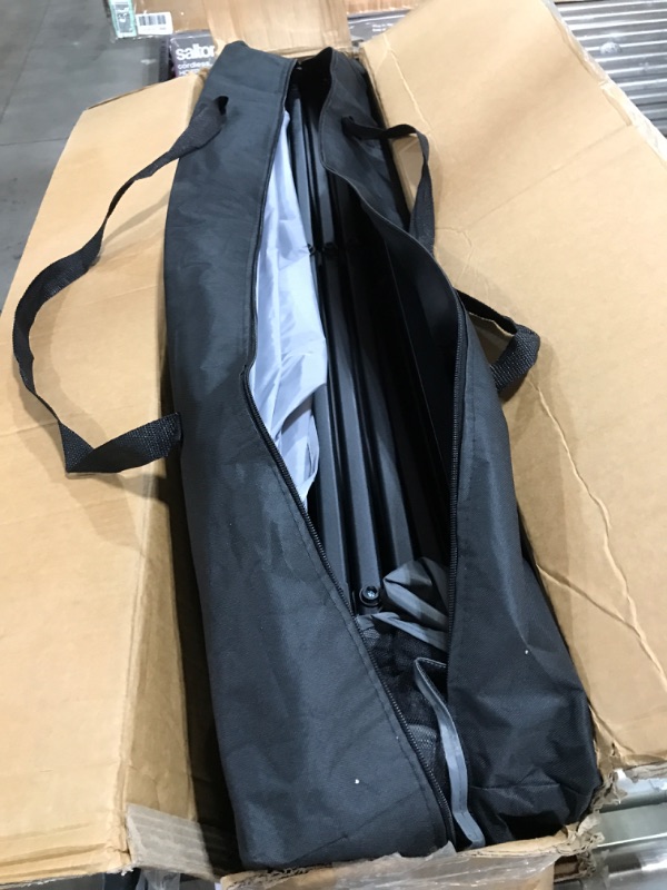 Photo 1 of HOTEEL Gazebo 10x10 Pop Up Gazebo with Mosquito Nettings Waterproof Outdoor Gazebo 10x10 with Sidewalls Patio Gazebo Tent for Backyard, Garden, Lawn, Parties with Vented Roof and Carry Bag (Dark Grey) Dark Gery 10x10 Classic