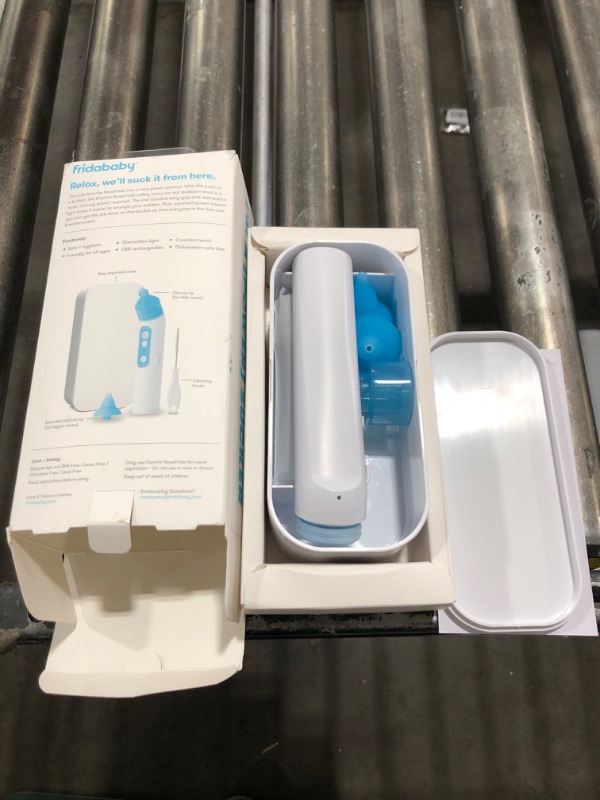 Photo 2 of FridaBaby Electric NoseFrida | USB Rechargeable Nasal Aspirator with Different Levels of Suction by Frida Baby