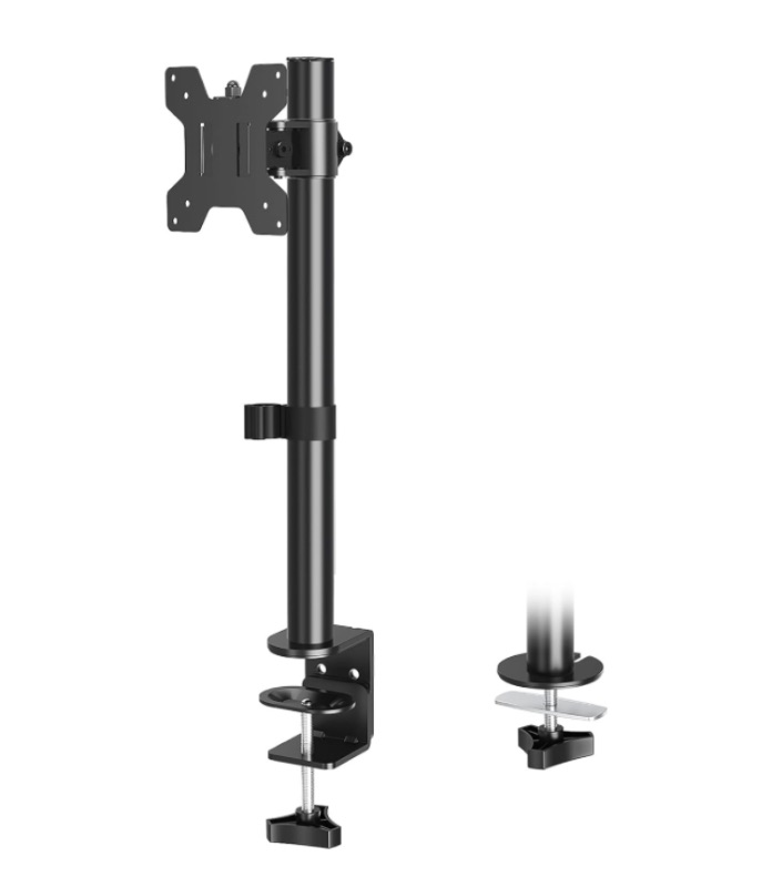 Photo 1 of MOUNTUP Single Monitor Mount, Adjustable Monitor Stand for Max 32 Inch Flat Curved Computer Screen, Monitor Arm Desk 