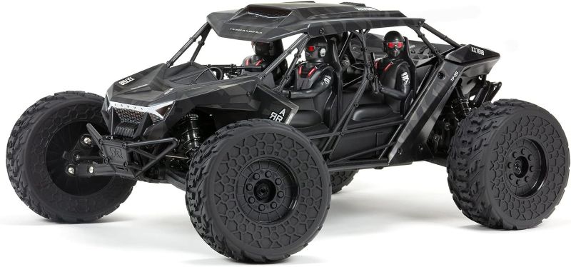 Photo 1 of ARRMA RC Truck 1/7 FIRETEAM 6S 4WD BLX Speed Assault Vehicle RTR (Batteries and Charger Not Included), ARA7618T2, White/Black