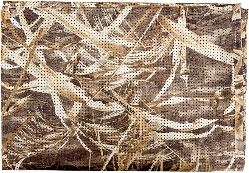 Photo 1 of AUSCAMOTEK One Way See Through Camouflage Mesh Camo Netting Material for Hunting Ground Blind Tree Stand
