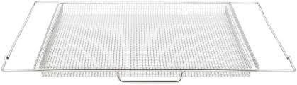 Photo 1 of Frigidaire AIRFRYTRAY Ready Cook Oven Insert, Silver Basket: 18.4” x 15.3” x 0.8”, Rack: 24.1” x 15.3”, 15.2 ounces
