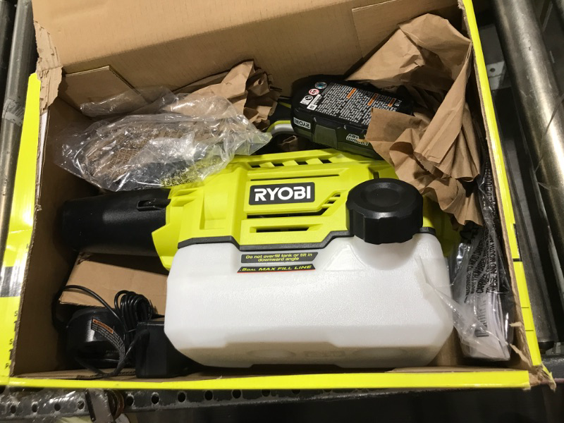 Photo 2 of RYOBI ONE+ 18-Volt Lithium-Ion Cordless Fogger with 2.0 Ah Battery and Charger Included